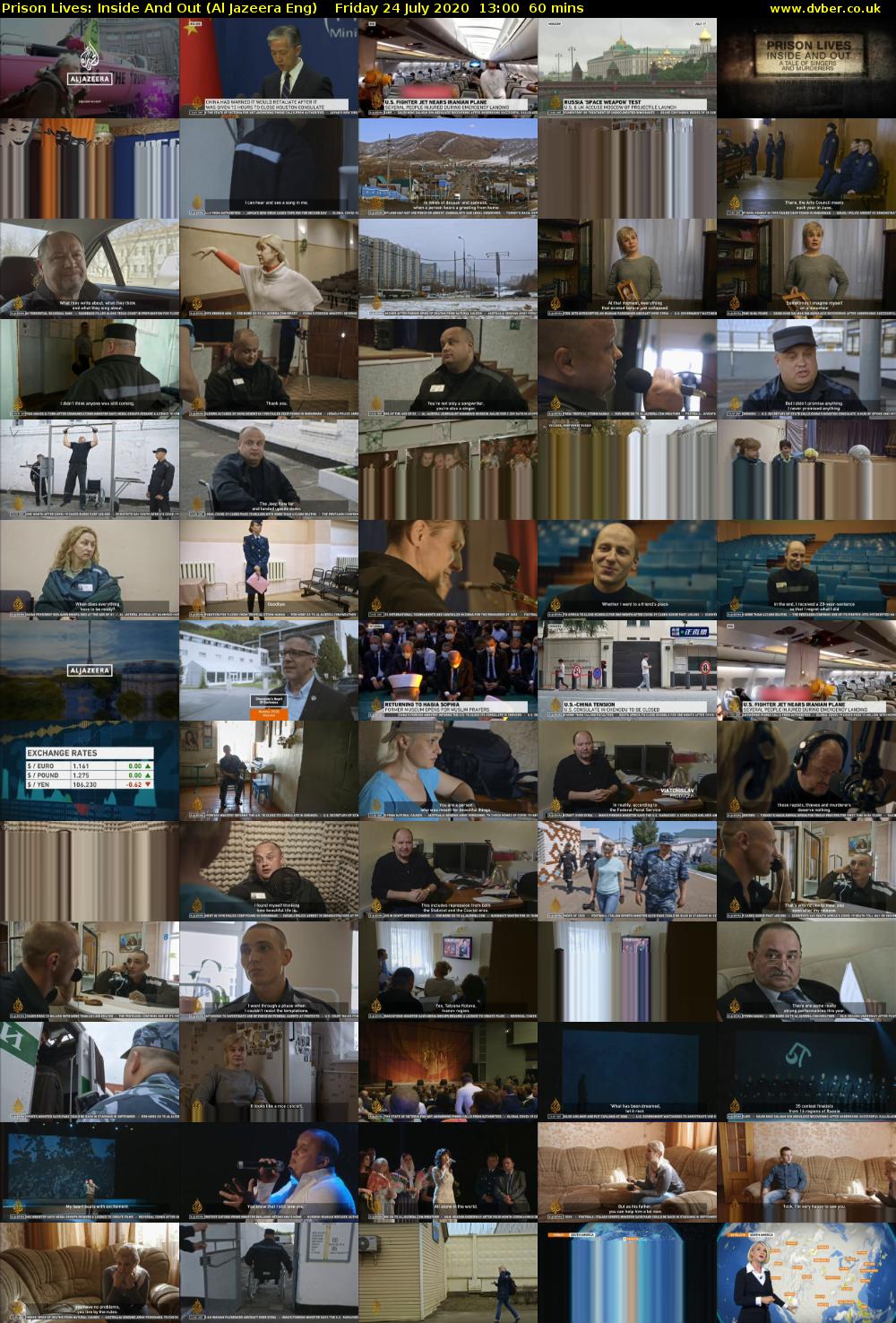 Prison Lives: Inside And Out (Al Jazeera Eng) Friday 24 July 2020 13:00 - 14:00