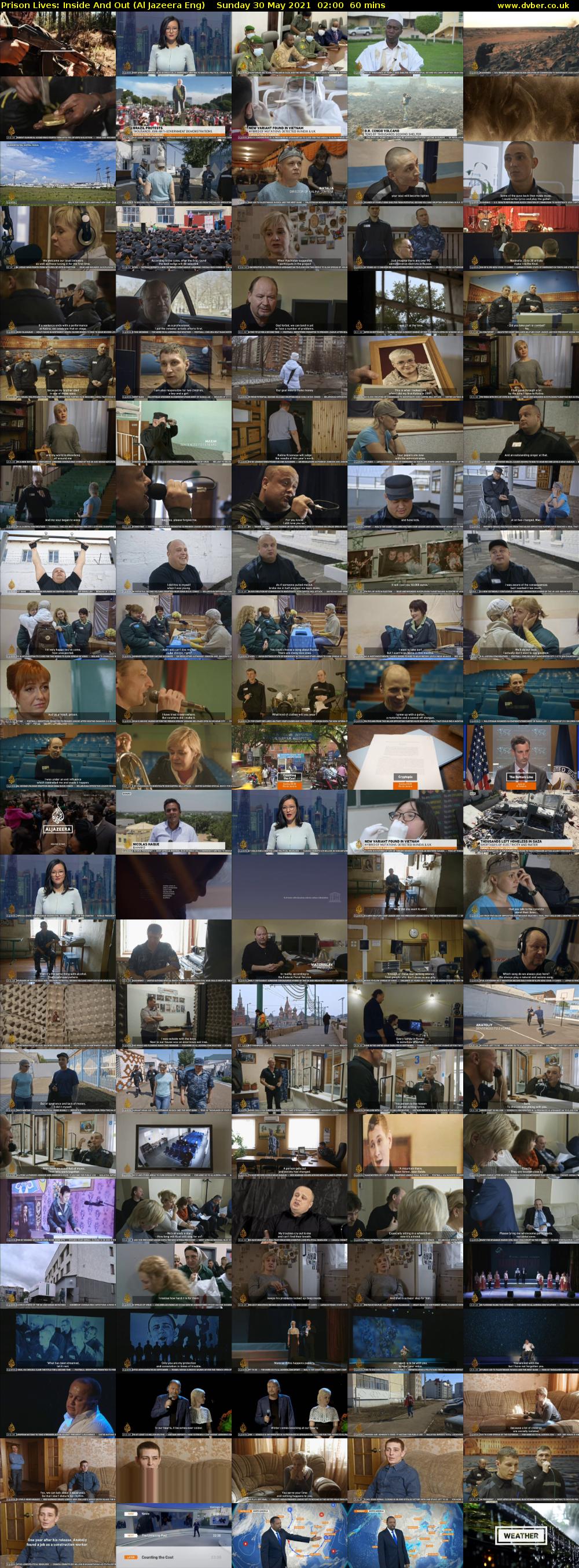Prison Lives: Inside And Out (Al Jazeera Eng) Sunday 30 May 2021 02:00 - 03:00