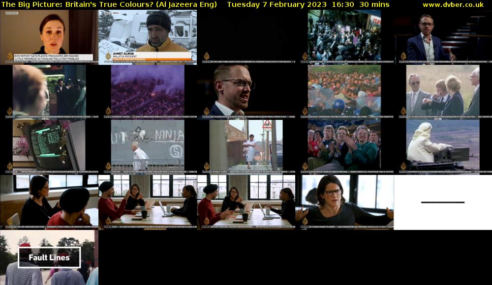 The Big Picture: Britain's True Colours? (Al Jazeera Eng) Tuesday 7 February 2023 16:30 - 17:00