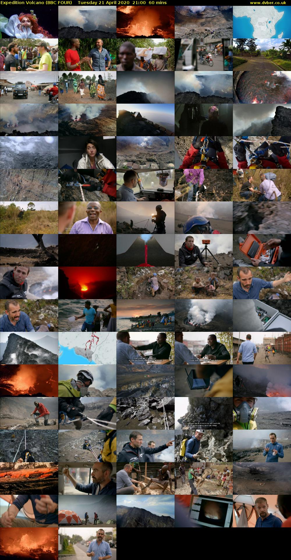 Expedition Volcano (BBC FOUR) Tuesday 21 April 2020 21:00 - 22:00