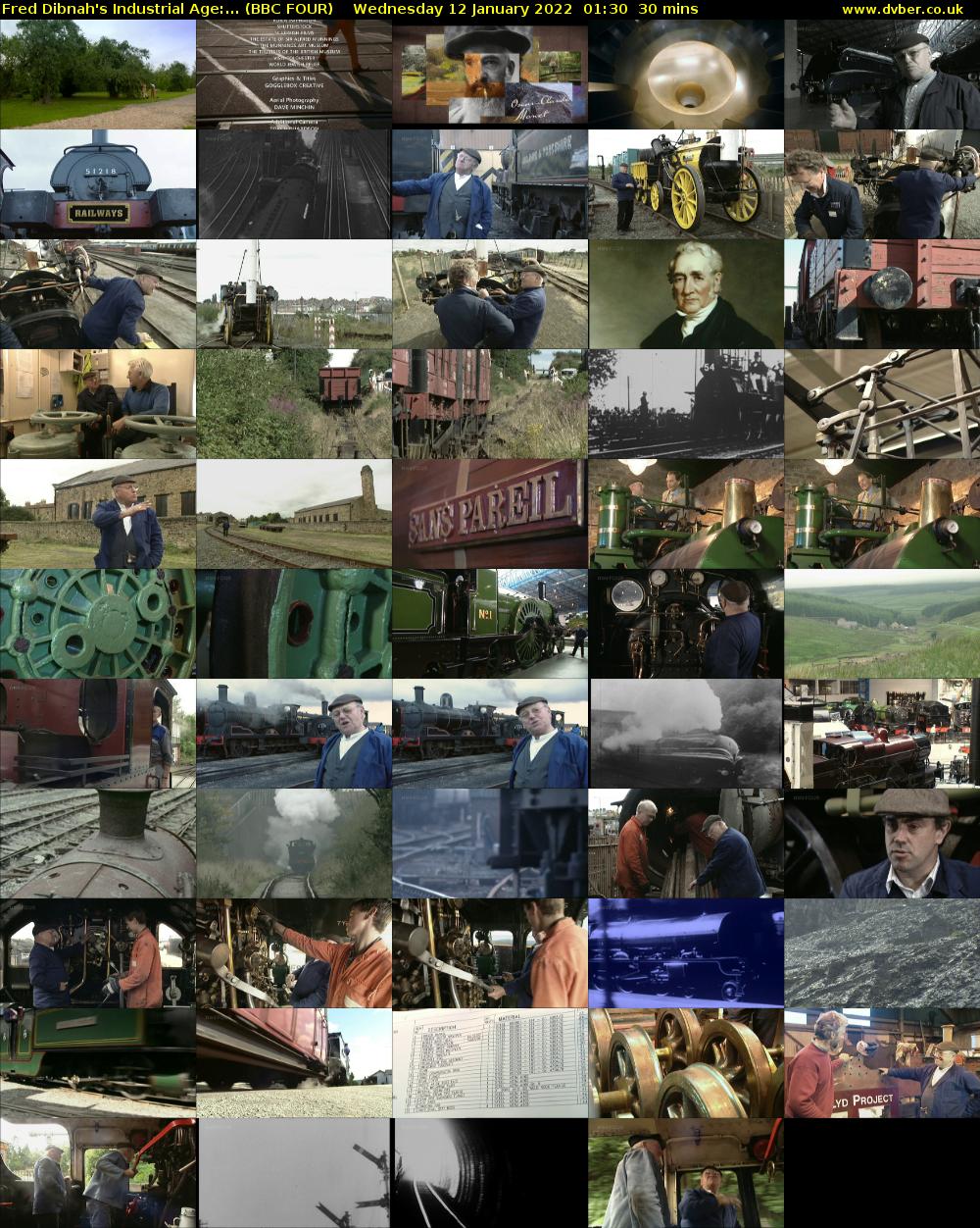 Fred Dibnah's Industrial Age:... (BBC FOUR) Wednesday 12 January 2022 01:30 - 02:00