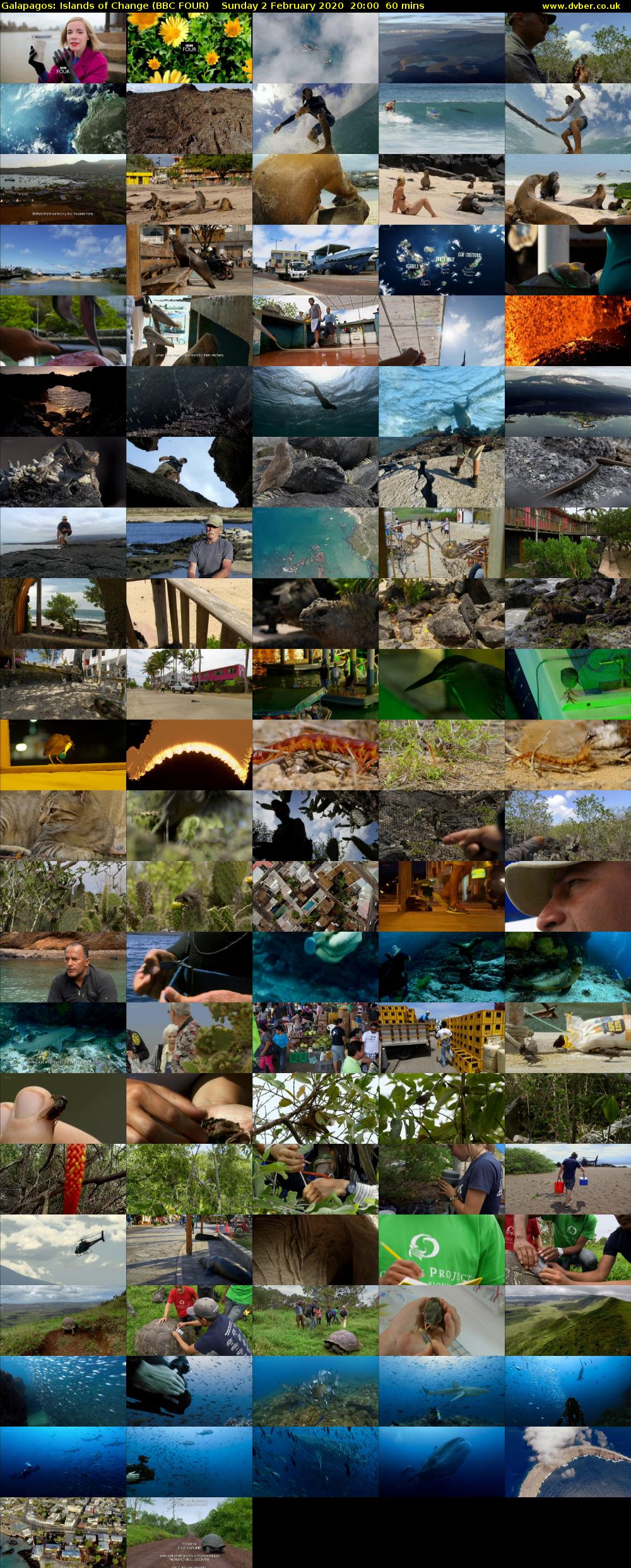 Galapagos: Islands of Change (BBC FOUR) Sunday 2 February 2020 20:00 - 21:00