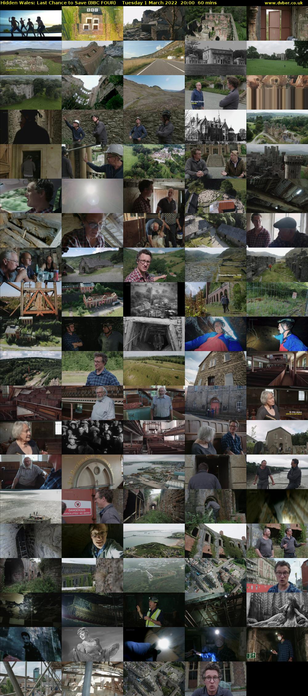 Hidden Wales: Last Chance to Save (BBC FOUR) Tuesday 1 March 2022 20:00 - 21:00
