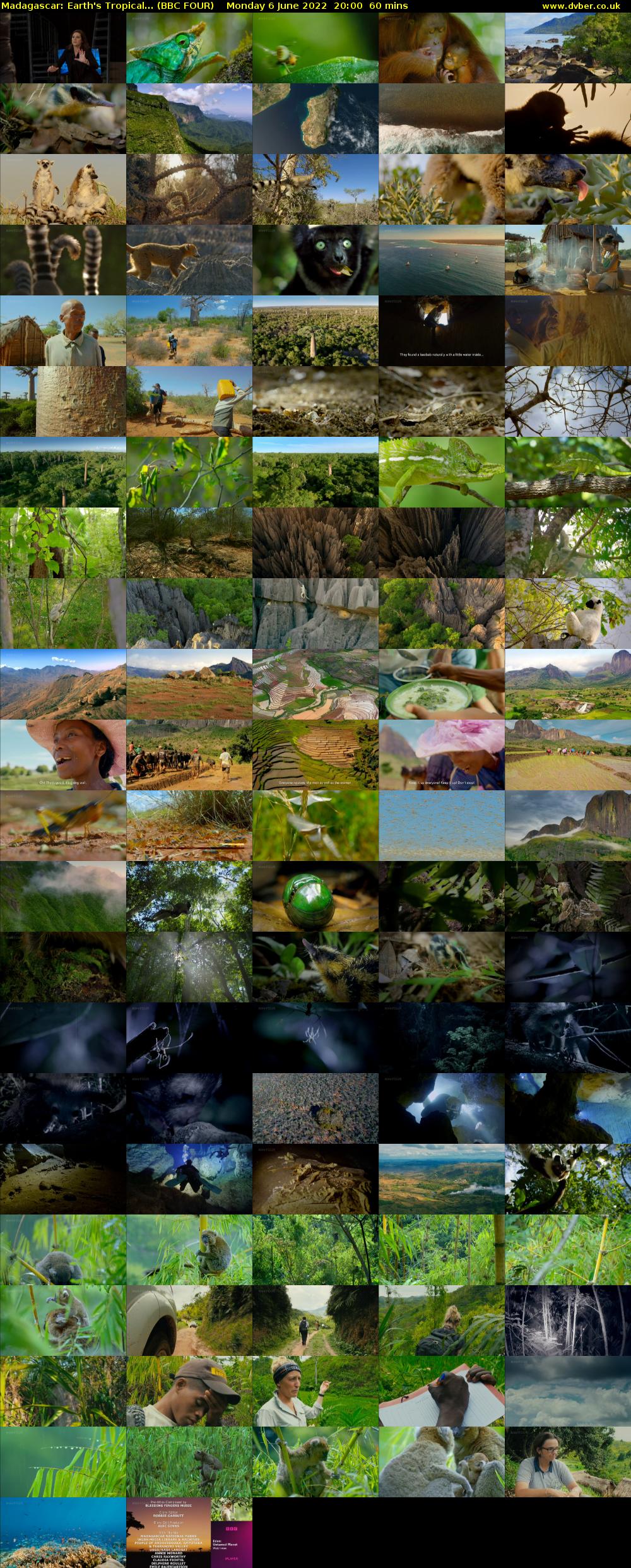 Madagascar: Earth's Tropical... (BBC FOUR) Monday 6 June 2022 20:00 - 21:00