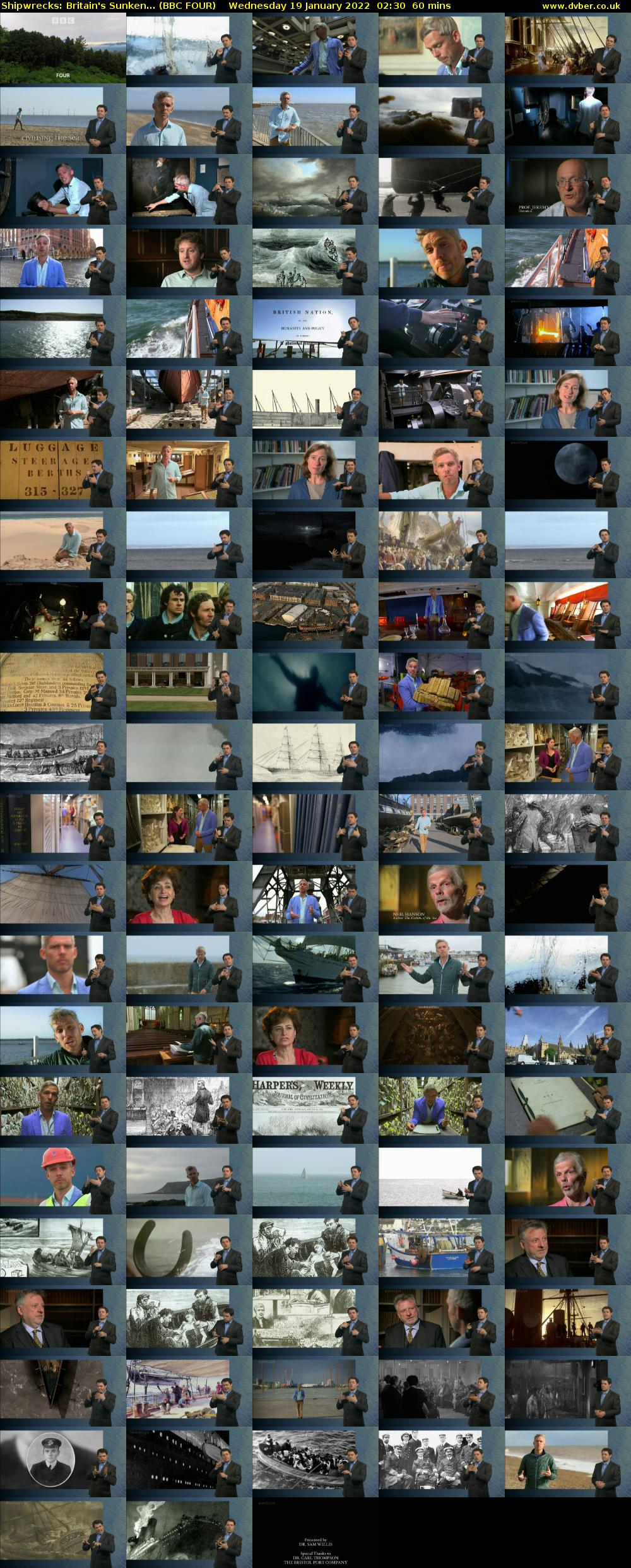 Shipwrecks: Britain's Sunken... (BBC FOUR) Wednesday 19 January 2022 02:30 - 03:30