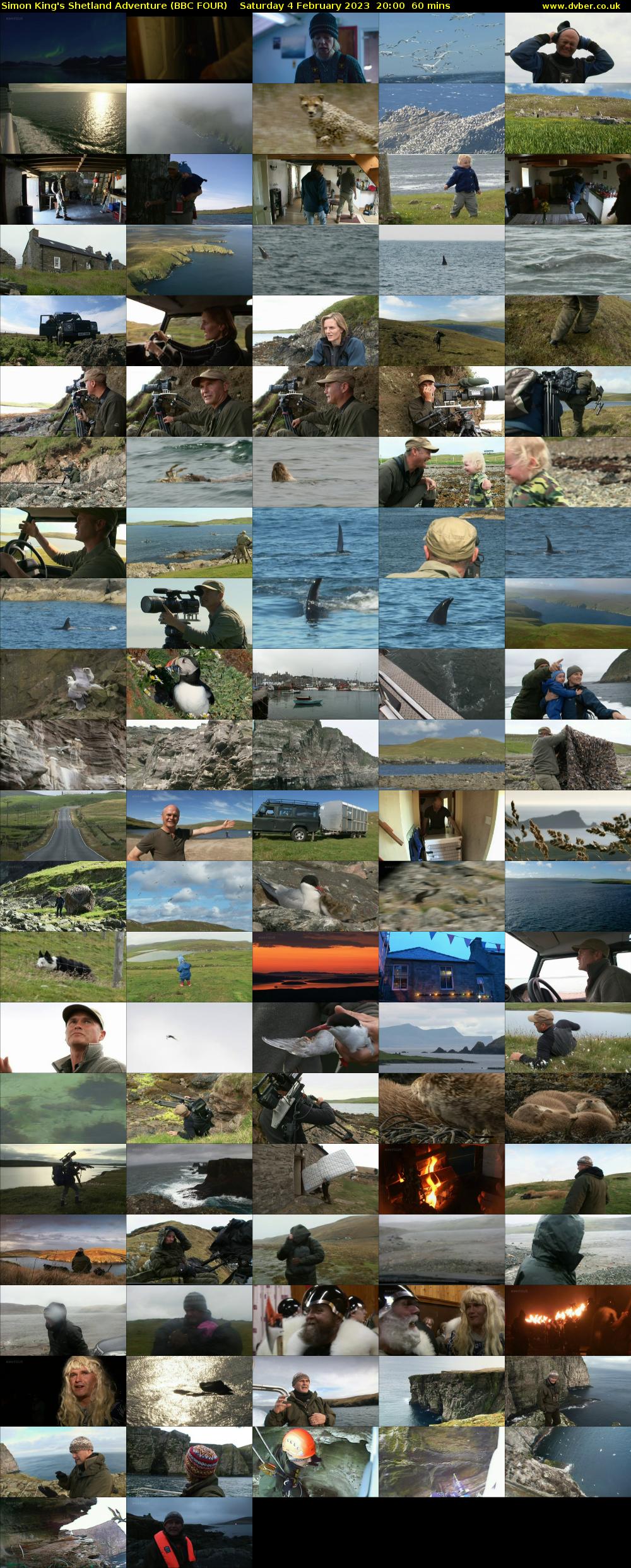 Simon King's Shetland Adventure (BBC FOUR) Saturday 4 February 2023 20:00 - 21:00