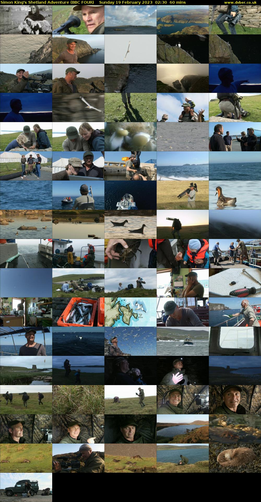Simon King's Shetland Adventure (BBC FOUR) Sunday 19 February 2023 02:30 - 03:30