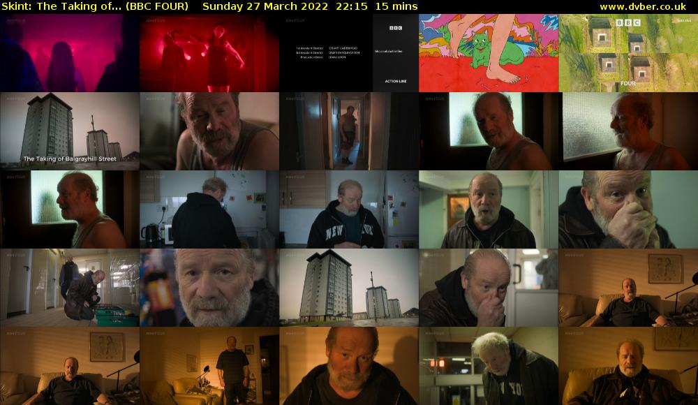 Skint: The Taking of... (BBC FOUR) Sunday 27 March 2022 22:15 - 22:30