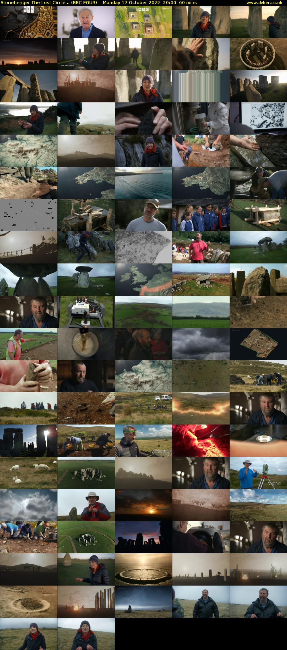 Stonehenge: The Lost Circle... (BBC FOUR) Monday 17 October 2022 20:00 - 21:00