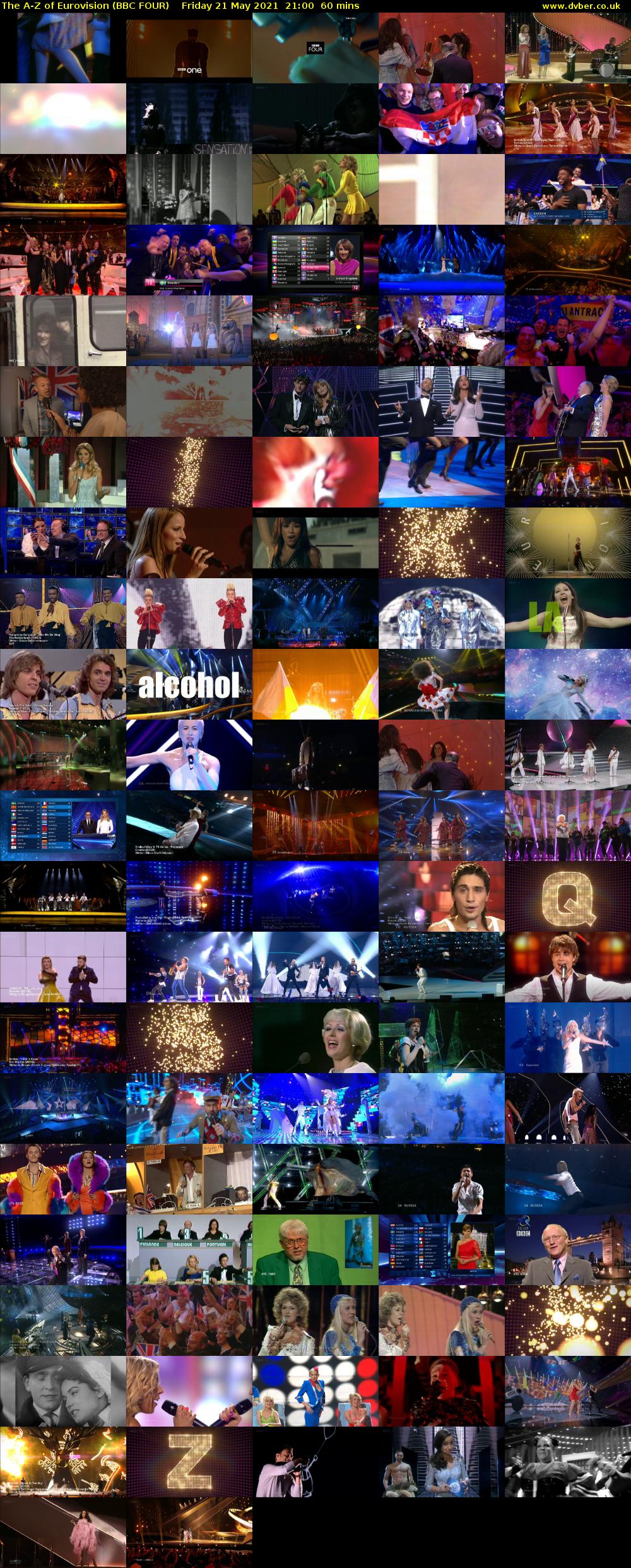 The A-Z of Eurovision (BBC FOUR) Friday 21 May 2021 21:00 - 22:00