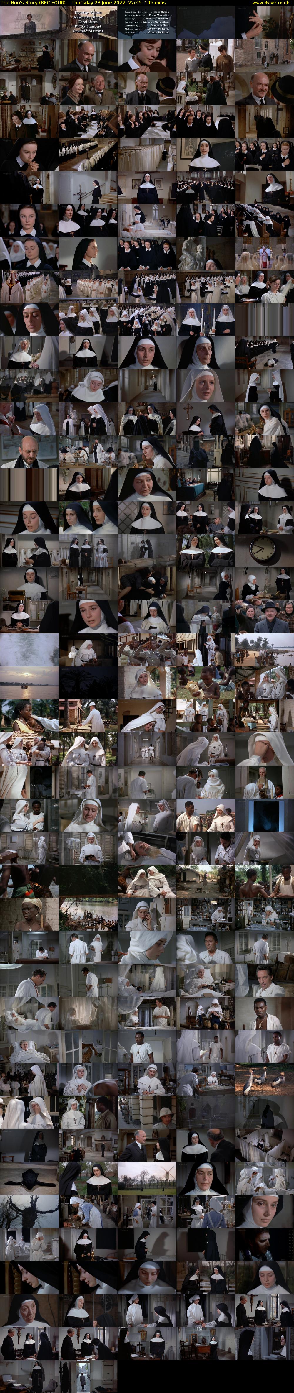 The Nun's Story (BBC FOUR) Thursday 23 June 2022 22:45 - 01:10