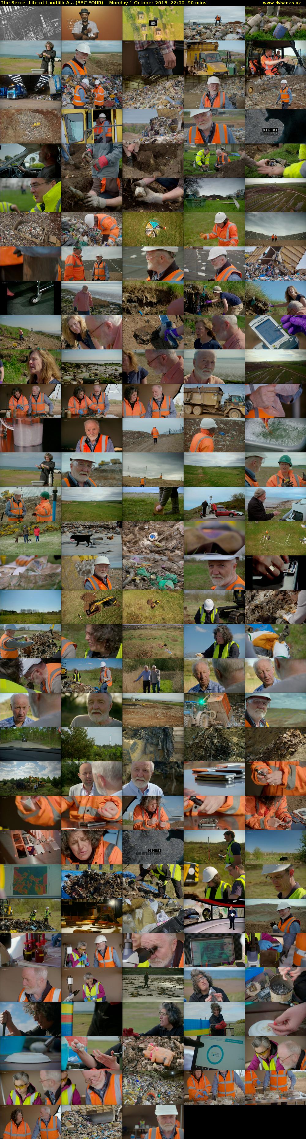 The Secret Life of Landfill: A... (BBC FOUR) Monday 1 October 2018 22:00 - 23:30