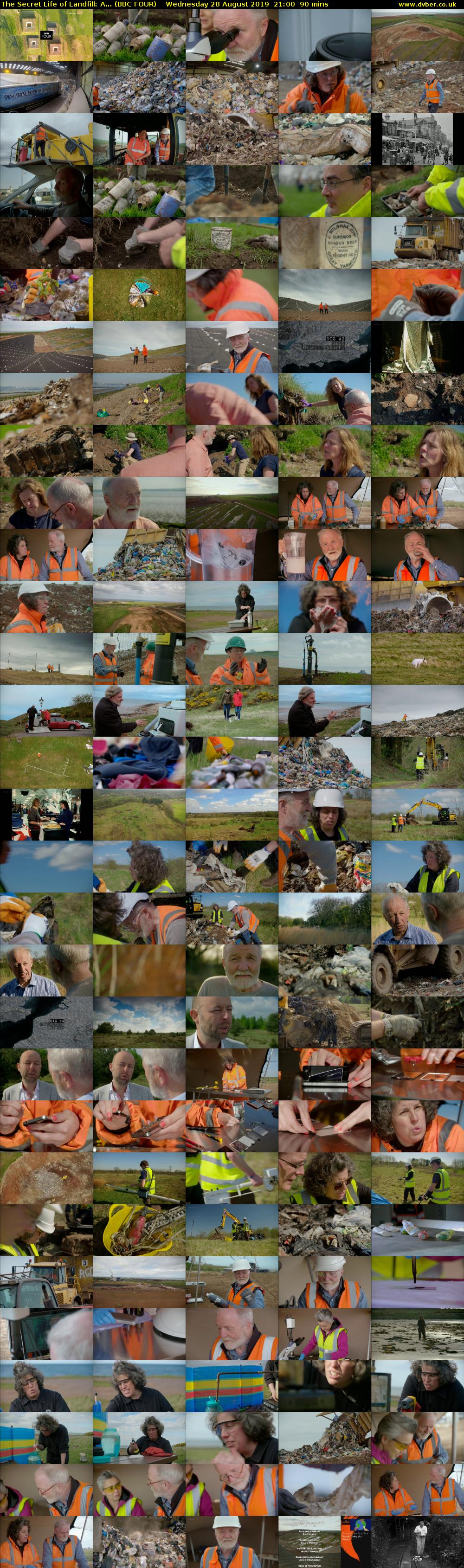 The Secret Life of Landfill: A... (BBC FOUR) Wednesday 28 August 2019 21:00 - 22:30