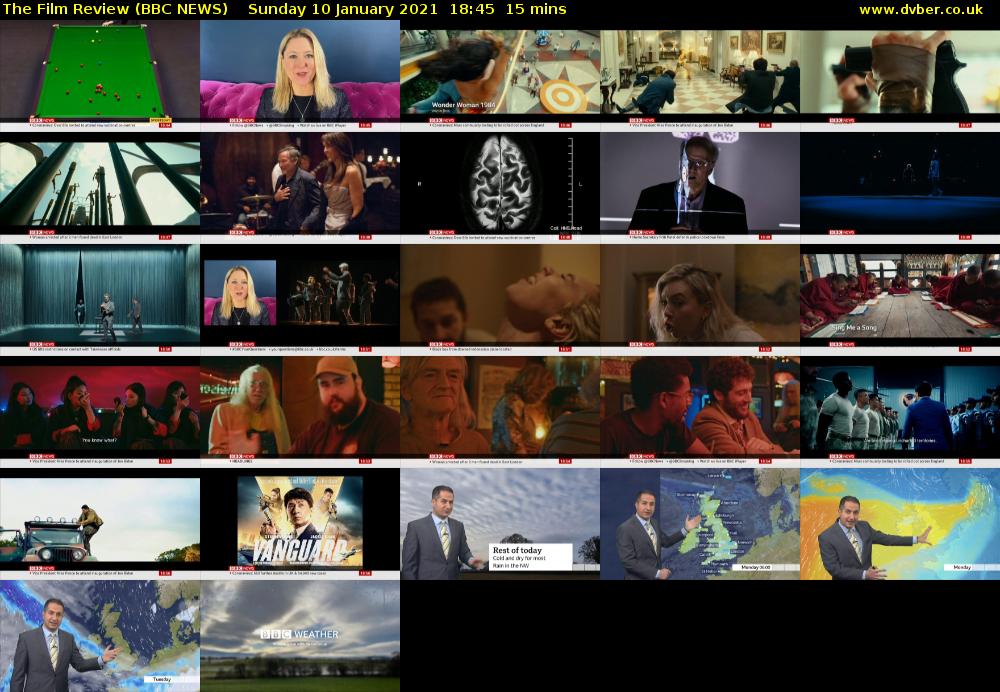 The Film Review (BBC NEWS) 202101101845