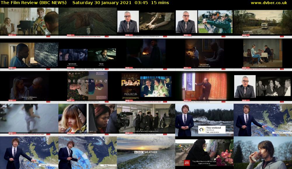 The Film Review (BBC NEWS) 202101300345