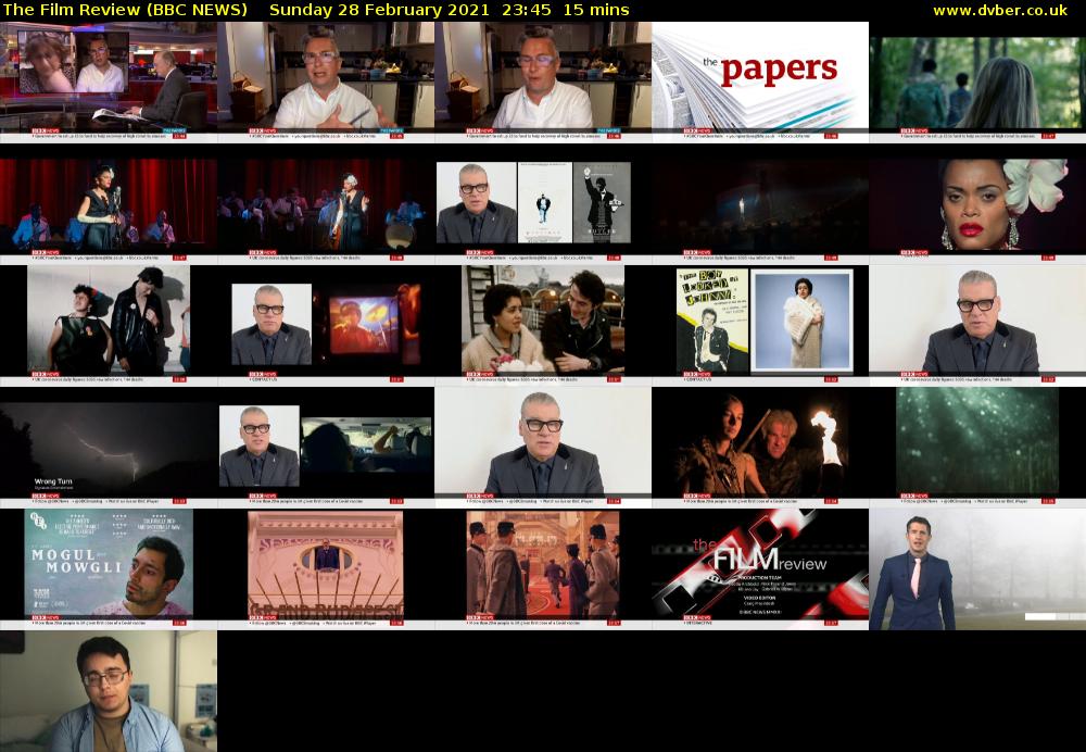 The Film Review (BBC NEWS) 202102282345