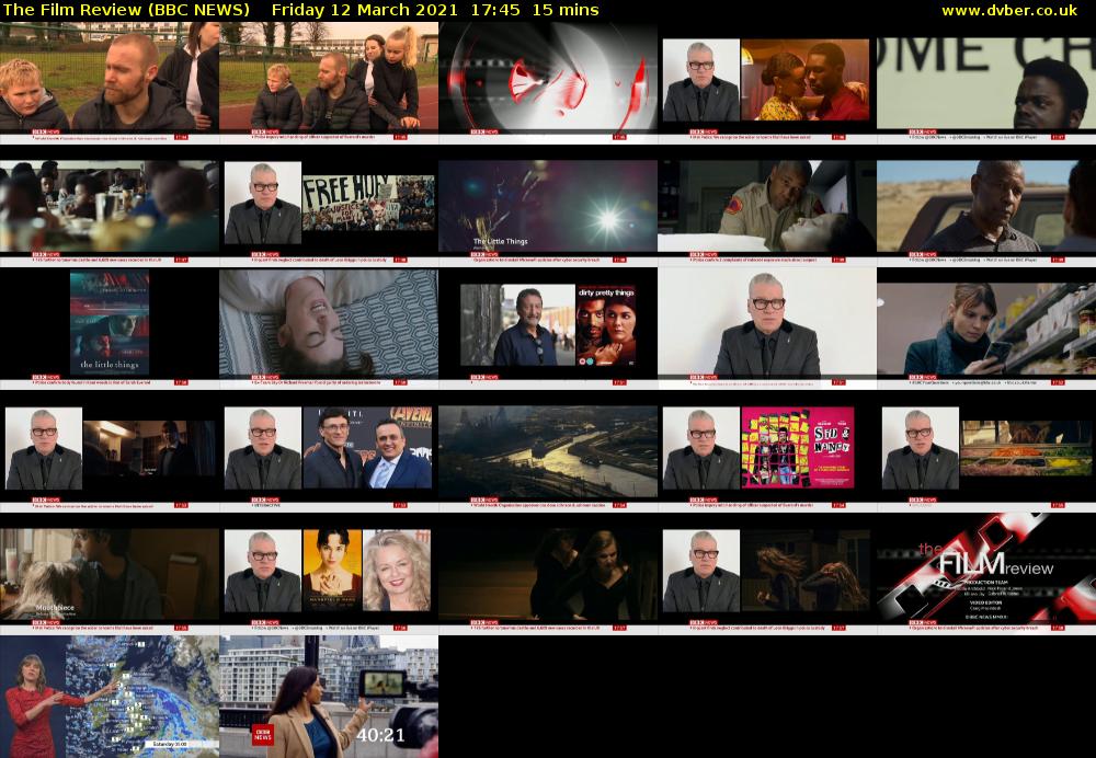The Film Review (BBC NEWS) 202103121745