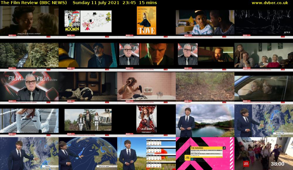 The Film Review (BBC NEWS) 202107112345