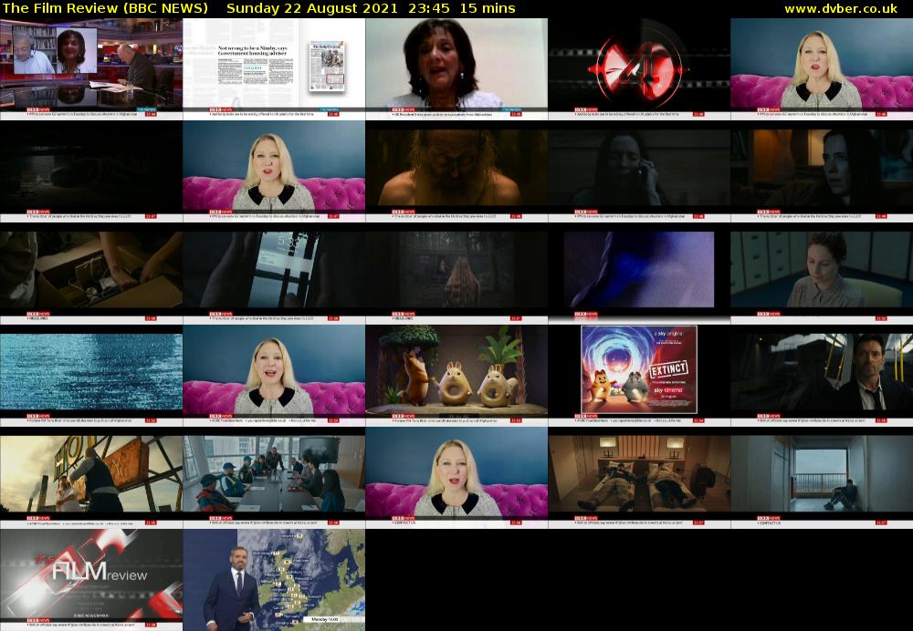 The Film Review (BBC NEWS) 202108222345