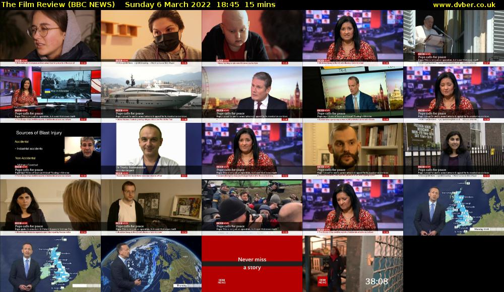 The Film Review (BBC NEWS) 202203061845