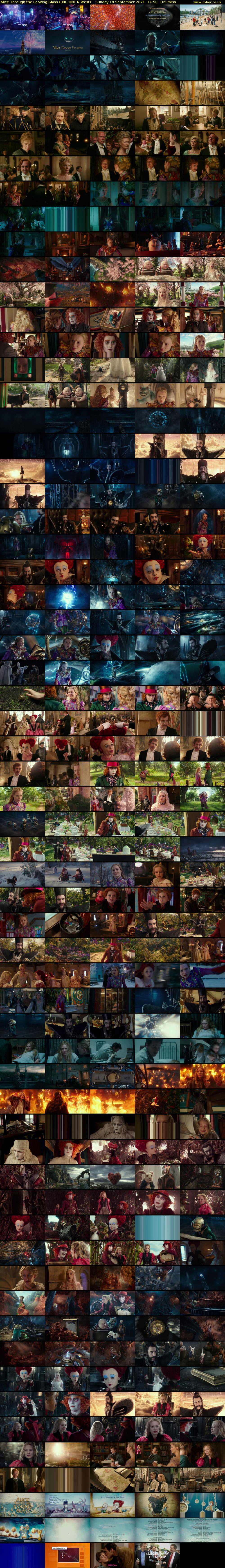 Alice Through the Looking Glass (BBC ONE N West) Sunday 19 September 2021 14:50 - 16:35