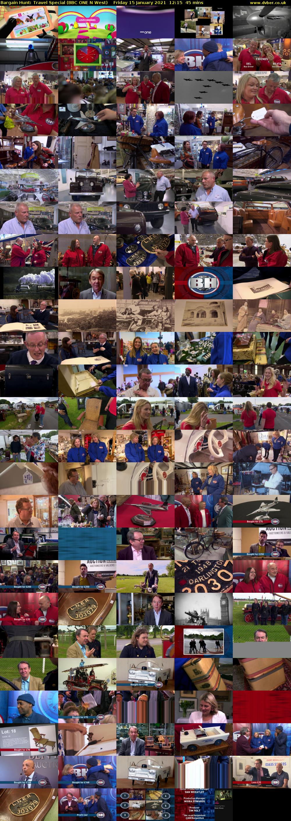 Bargain Hunt: Travel Special (BBC ONE N West) Friday 15 January 2021 12:15 - 13:00