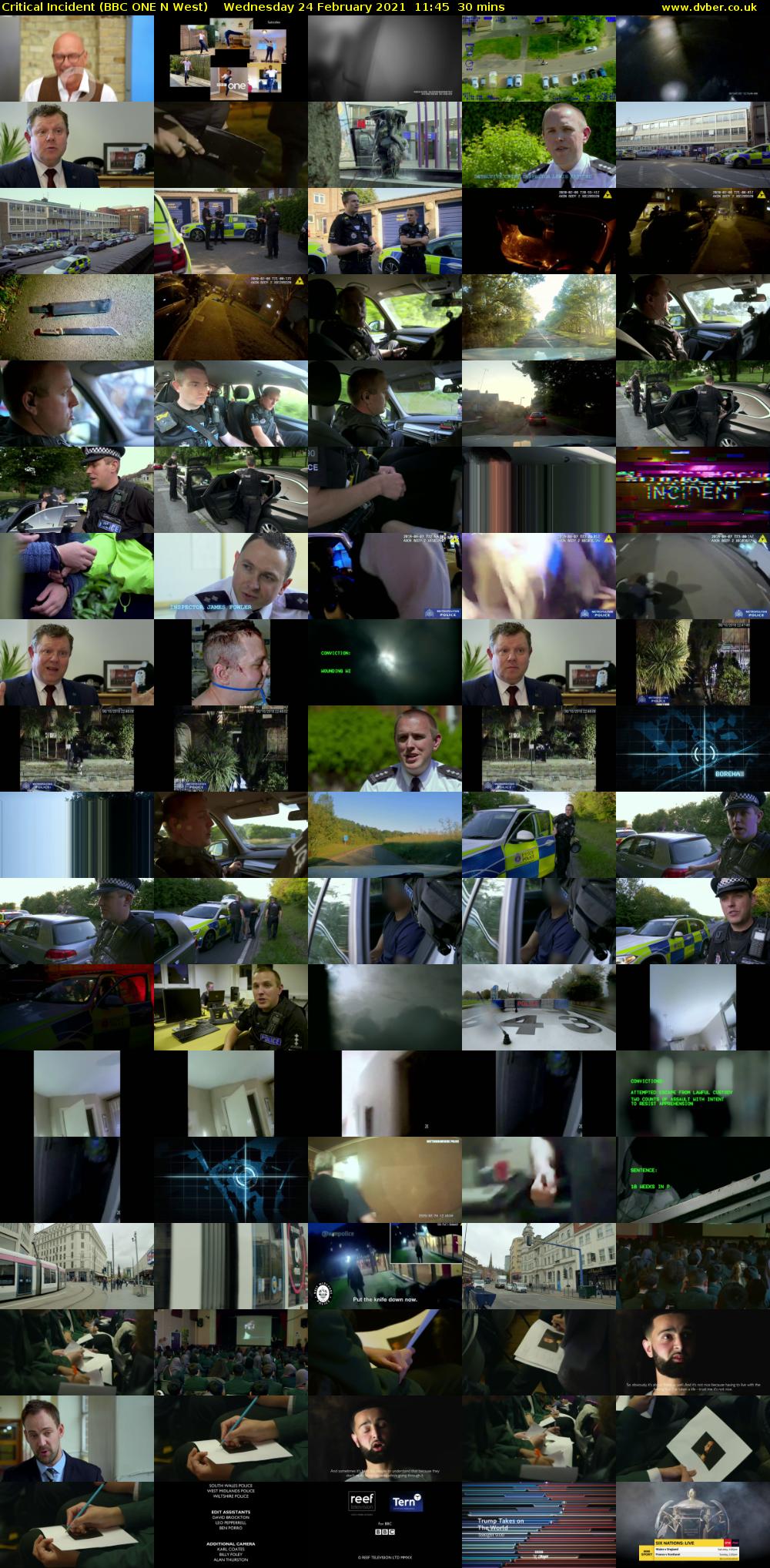 Critical Incident (BBC ONE N West) Wednesday 24 February 2021 11:45 - 12:15