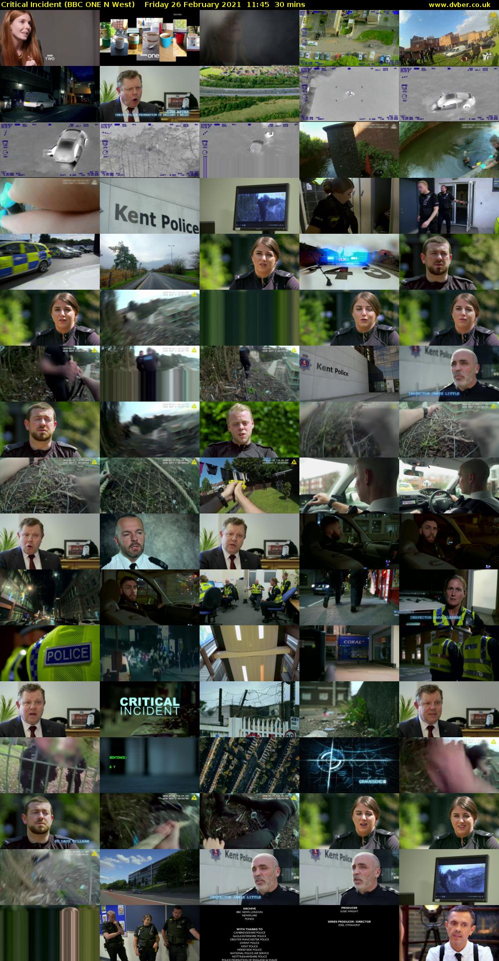 Critical Incident (BBC ONE N West) Friday 26 February 2021 11:45 - 12:15