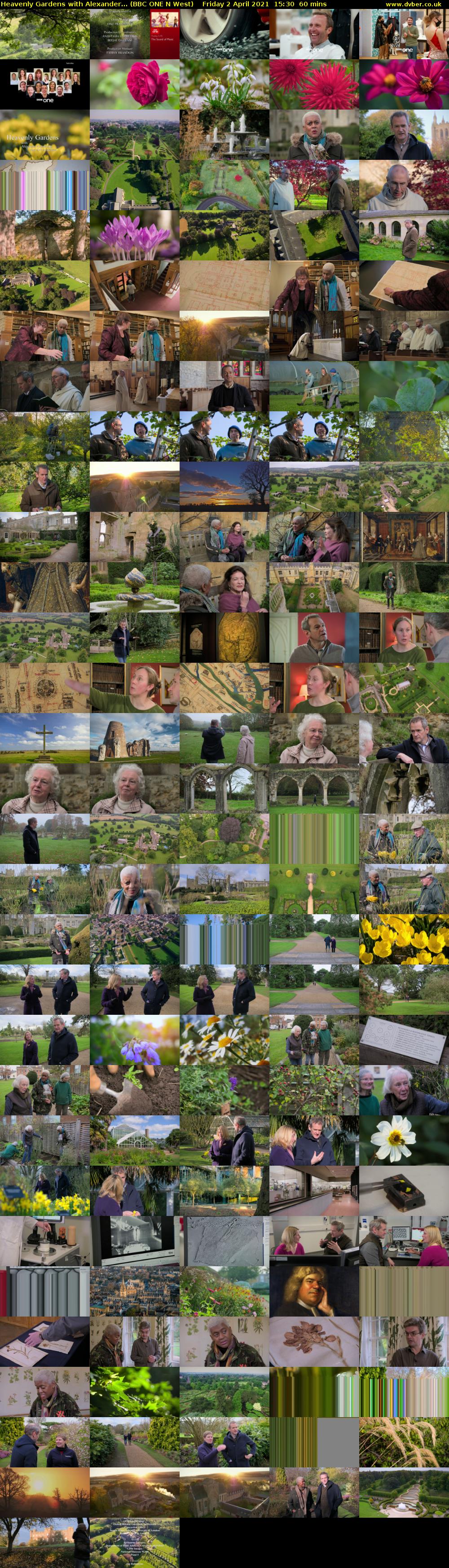 Heavenly Gardens with Alexander... (BBC ONE N West) Friday 2 April 2021 15:30 - 16:30