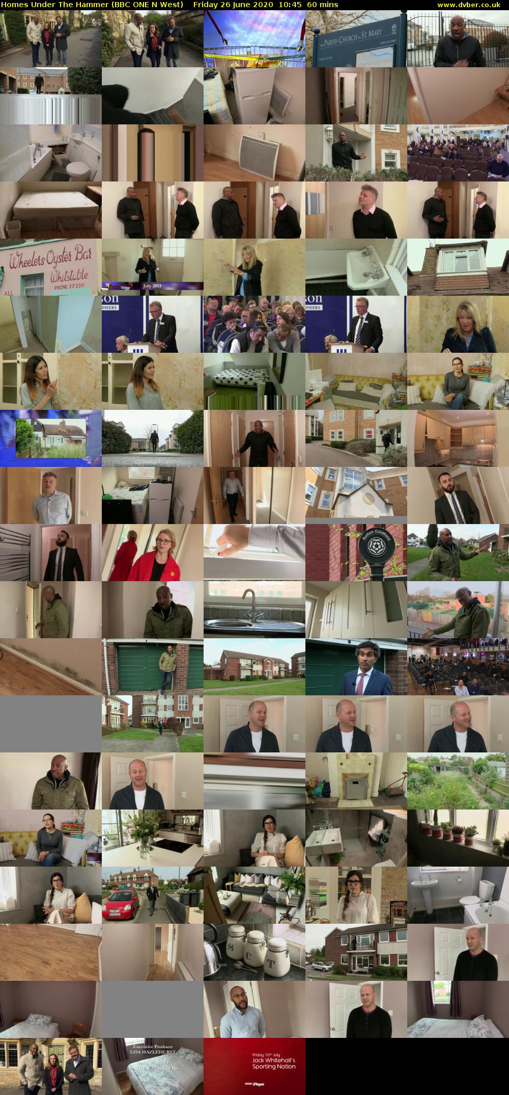 Homes Under The Hammer (BBC ONE N West) Friday 26 June 2020 10:45 - 11:45