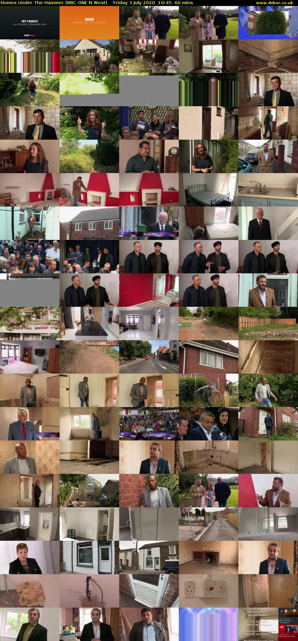 Homes Under The Hammer (BBC ONE N West) Friday 3 July 2020 10:45 - 11:45