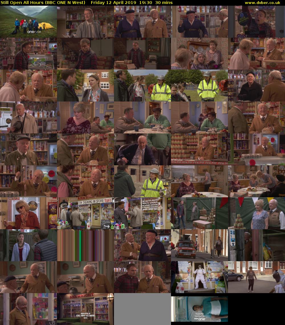 Still Open All Hours (BBC ONE N West) Friday 12 April 2019 19:30 - 20:00