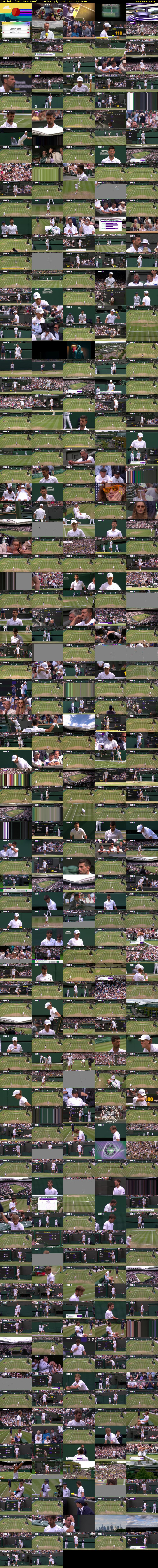 Wimbledon (BBC ONE N West) Tuesday 5 July 2022 13:45 - 18:00