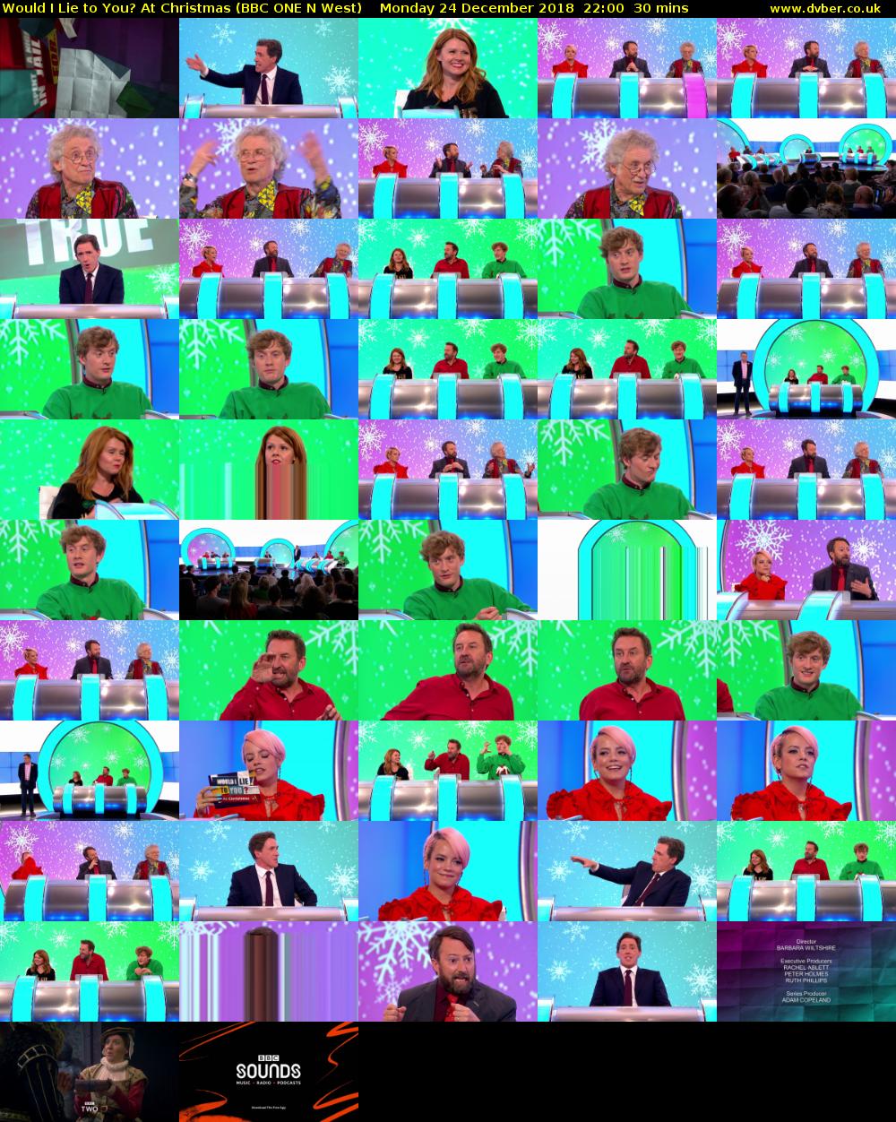 Would I Lie to You? At Christmas (BBC ONE) - 2018-12-24-2200 - Would I Lie To You Christmas Special 2021