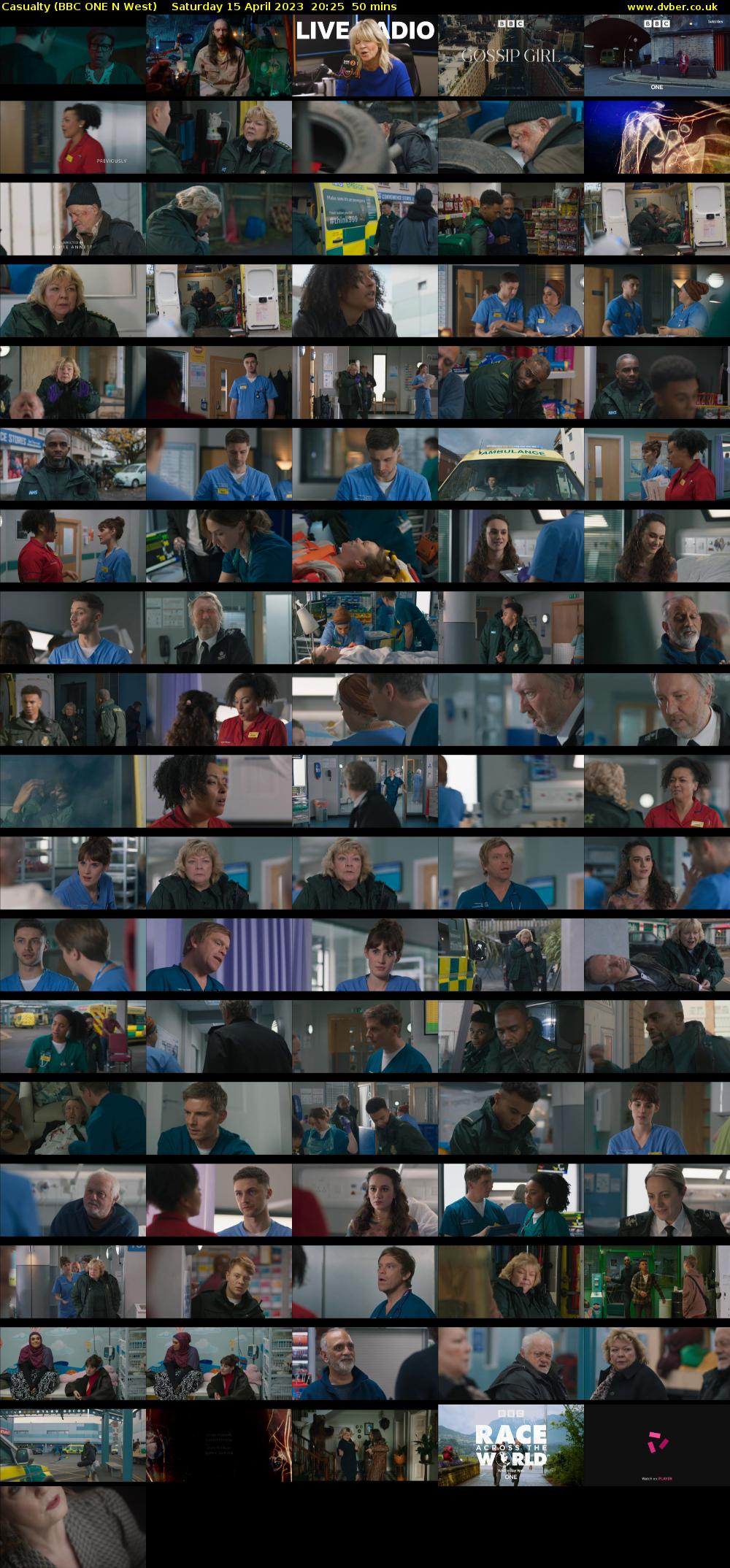Casualty (BBC ONE N West) Saturday 15 April 2023 20:25 - 21:15