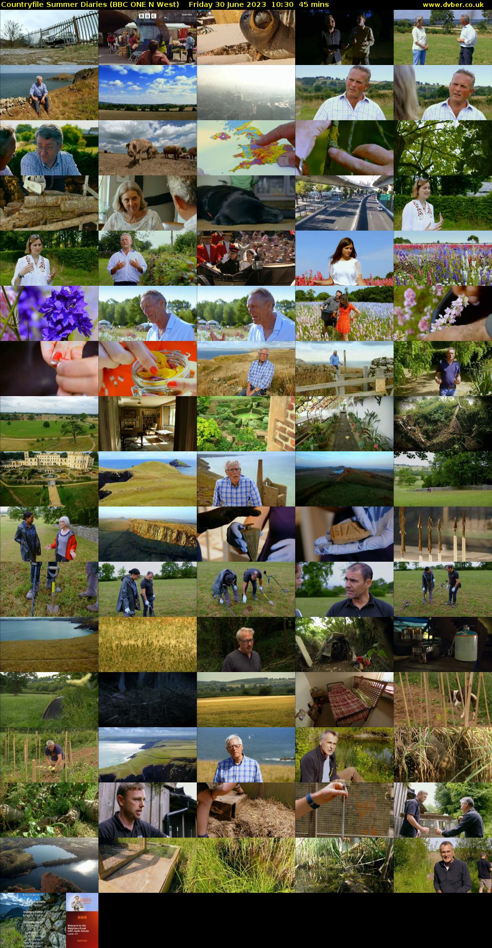 Countryfile Summer Diaries (BBC ONE N West) Friday 30 June 2023 10:30 - 11:15