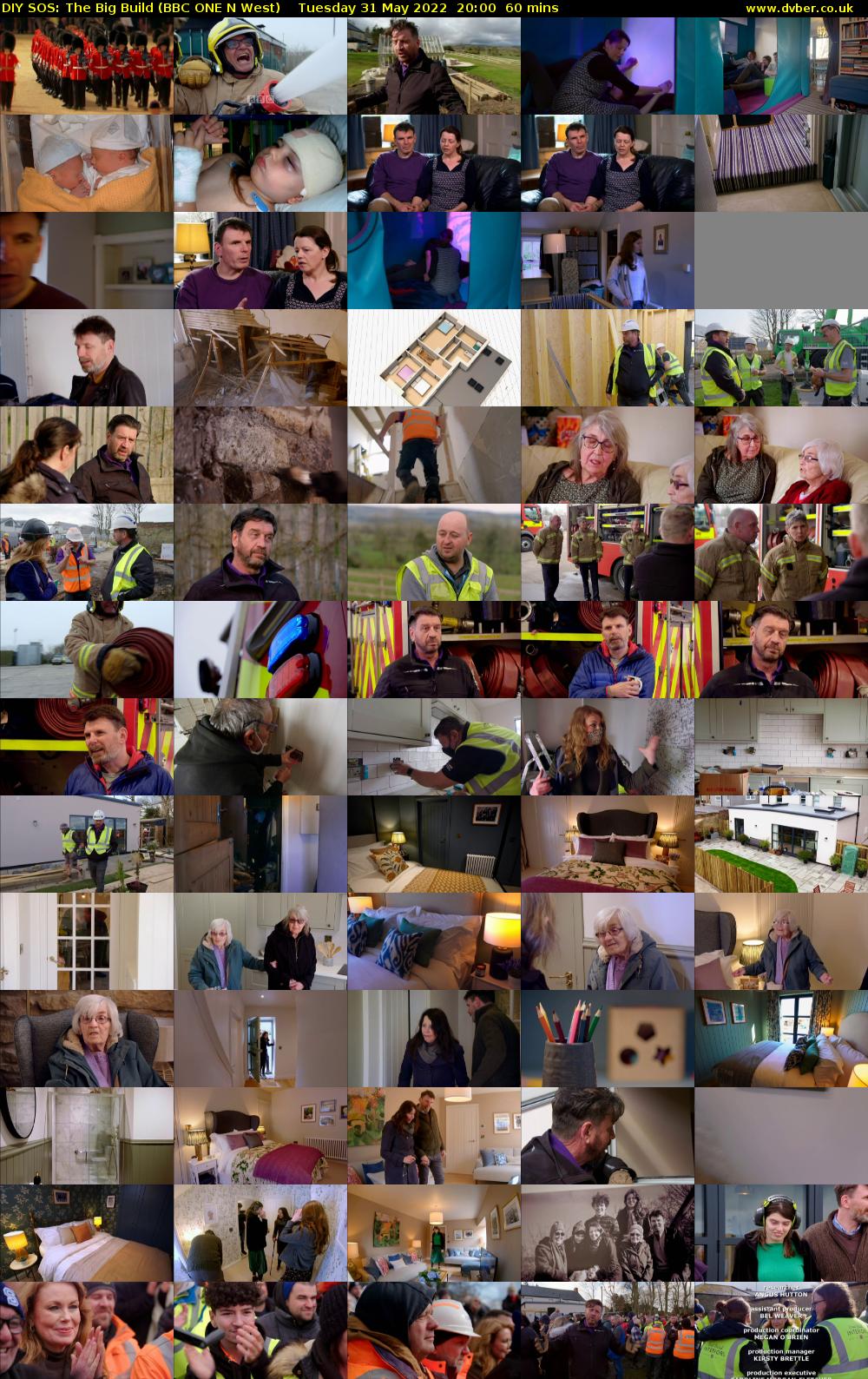 DIY SOS: The Big Build (BBC ONE N West) Tuesday 31 May 2022 20:00 - 21:00