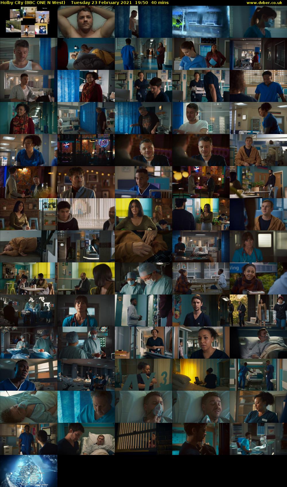 Holby City (BBC ONE N West) Tuesday 23 February 2021 19:50 - 20:30