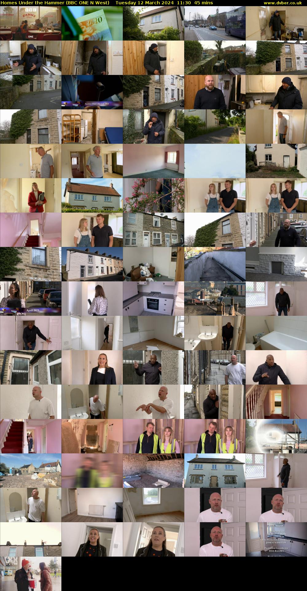 Homes Under the Hammer (BBC ONE N West) Tuesday 12 March 2024 11:30 - 12:15