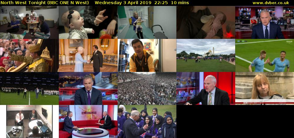 North West Tonight (BBC ONE N West) Wednesday 3 April 2019 22:25 - 22:35