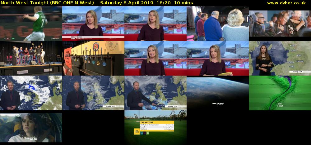 North West Tonight (BBC ONE N West) Saturday 6 April 2019 16:20 - 16:30