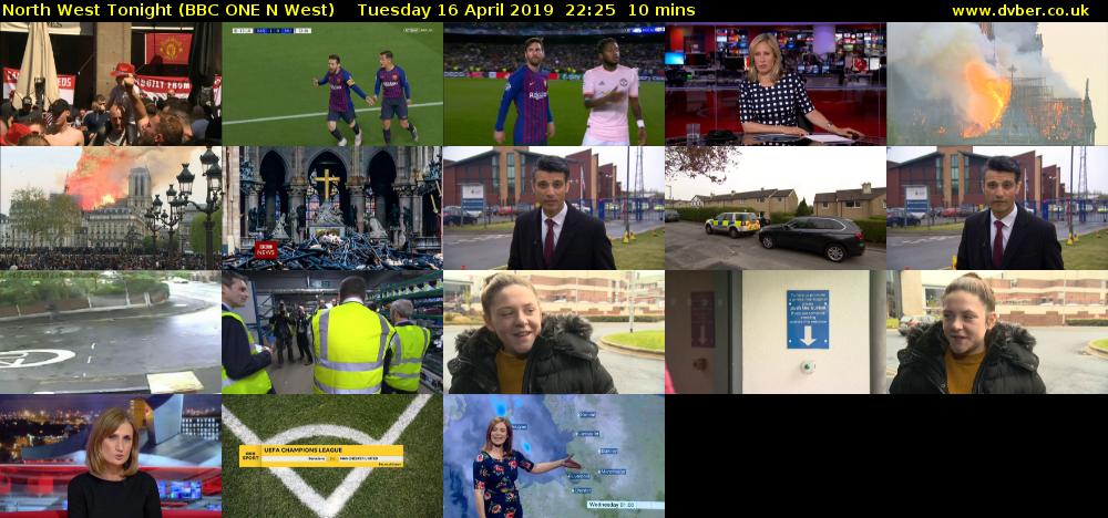 North West Tonight (BBC ONE N West) Tuesday 16 April 2019 22:25 - 22:35