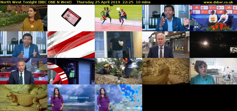 North West Tonight (BBC ONE N West) Thursday 25 April 2019 22:25 - 22:35