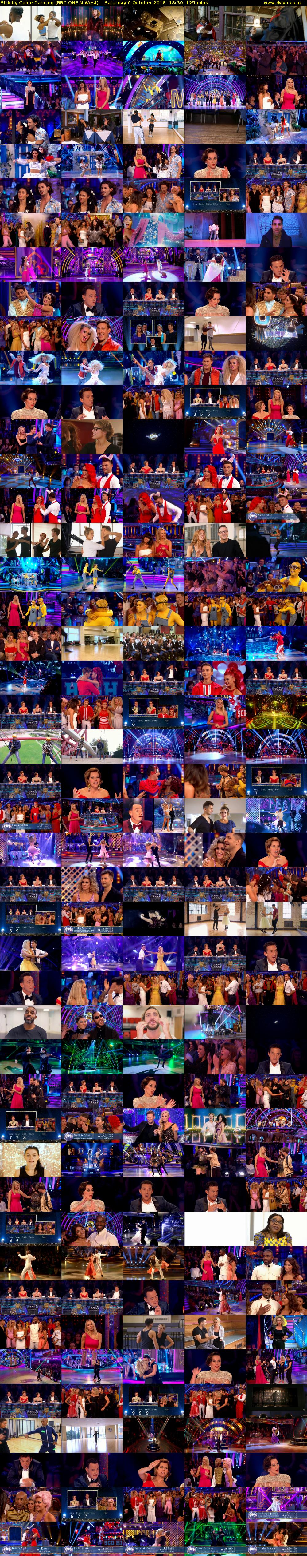 Strictly Come Dancing (BBC ONE N West) Saturday 6 October 2018 18:30 - 20:35