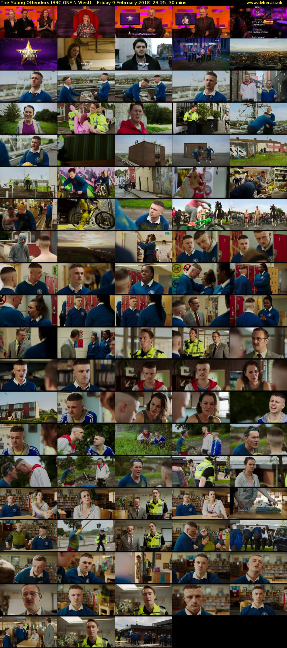 The Young Offenders (BBC ONE N West) Friday 9 February 2018 23:25 - 23:55
