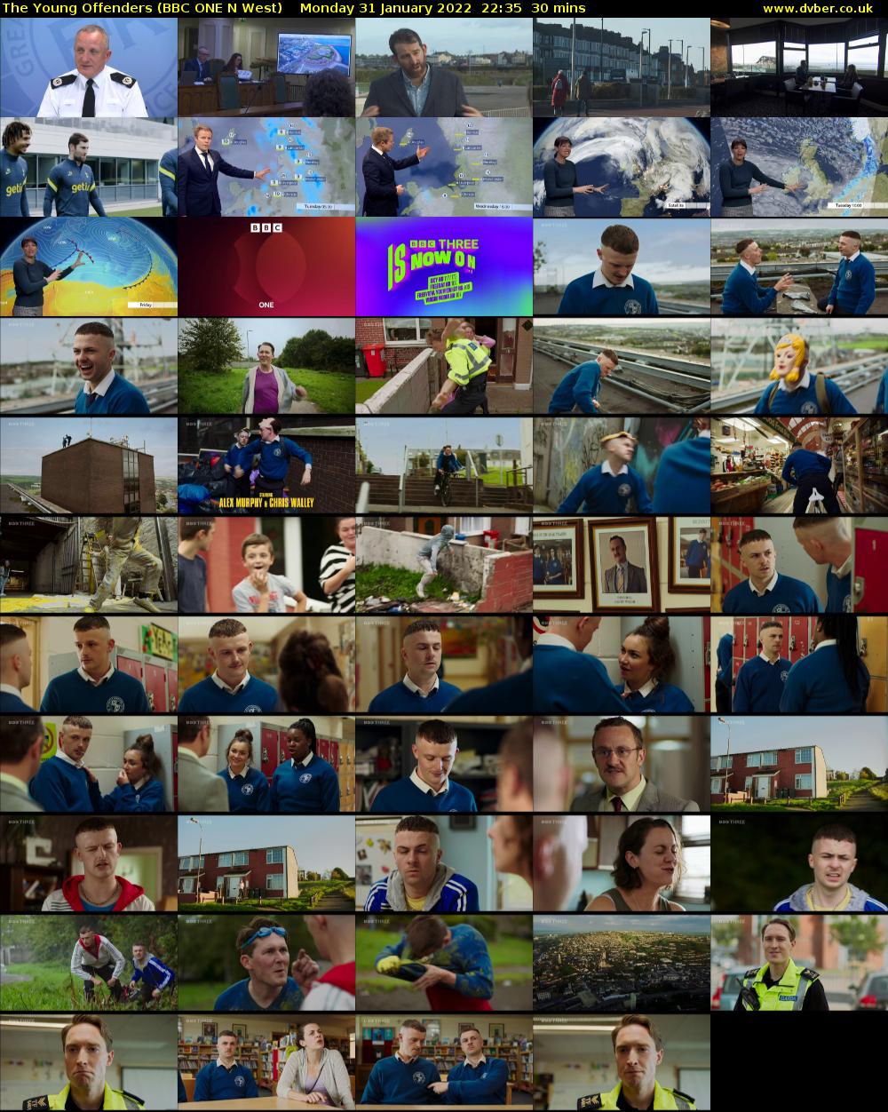 The Young Offenders (BBC ONE N West) Monday 31 January 2022 22:35 - 23:05