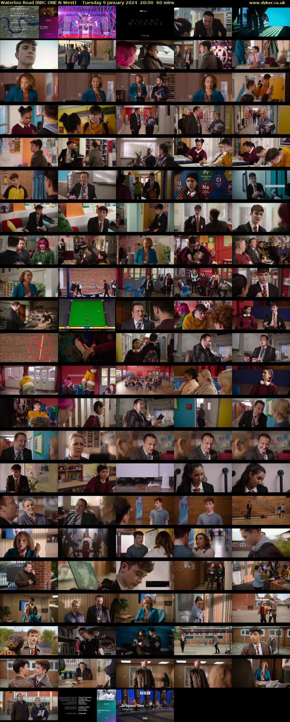 Waterloo Road (BBC ONE N West) Tuesday 9 January 2024 20:00 - 21:00
