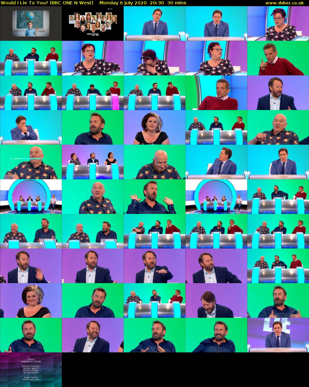 Would I Lie to You? (BBC ONE) 202007062030