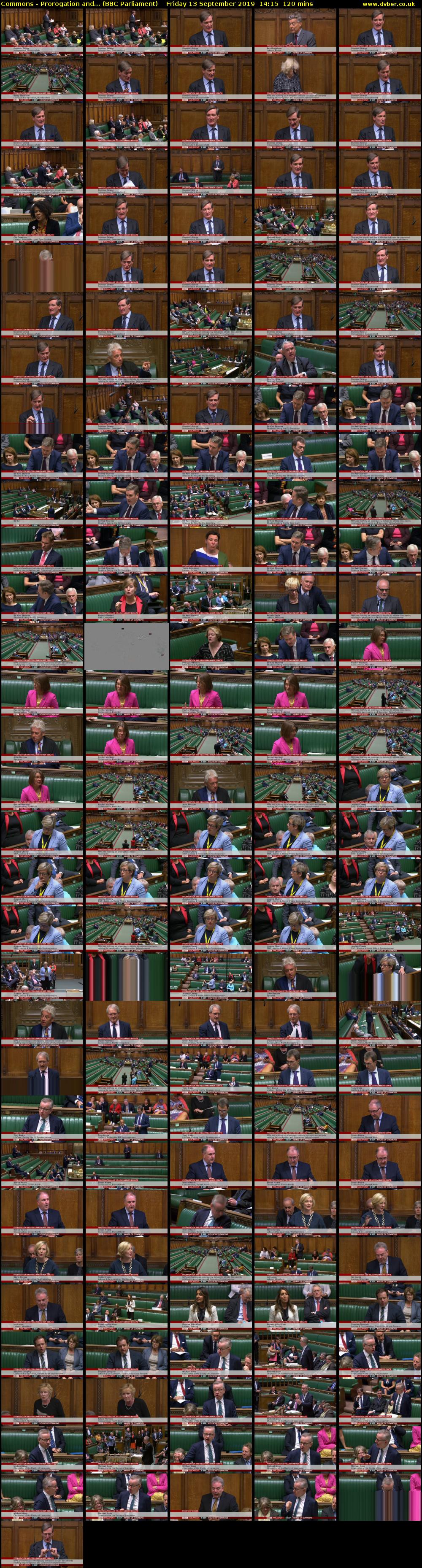 Commons - Prorogation and... (BBC Parliament) Friday 13 September 2019 14:15 - 16:15