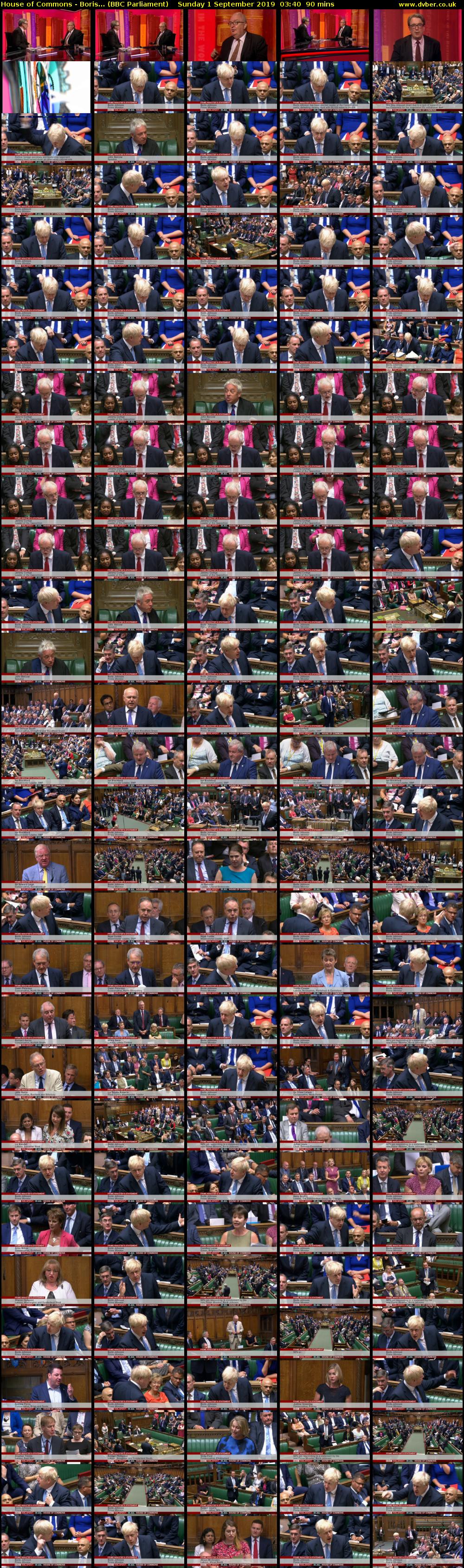 House of Commons - Boris... (BBC Parliament) Sunday 1 September 2019 03:40 - 05:10